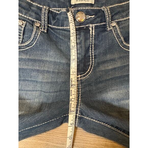 Vintage Y2K MUDD Low-rise Flare Bootcut Jeans Embellished Rhinestone Western - Picture 7 of 8